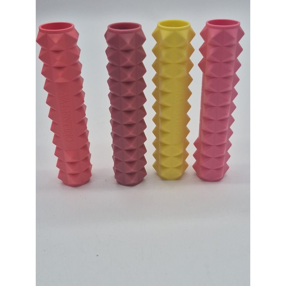 Set of 4 Valentino Perfume Travel Size Rubber Sleeve Protector - Picture 4 of 5